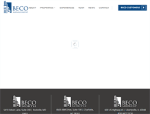 Tablet Screenshot of beconet.com